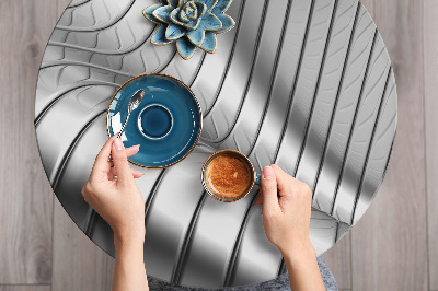 Meubelfolie Aluminium patroon