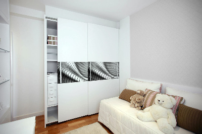 Meubelfolie Aluminium patroon