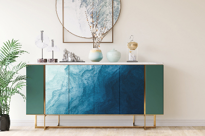 Wrapfolie keuken Abstracte kunst water