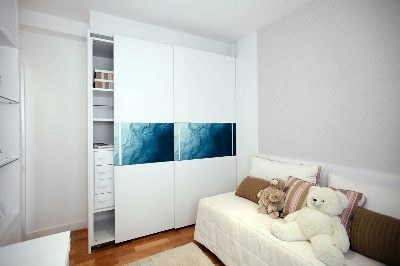 Wrapfolie keuken Abstracte kunst water