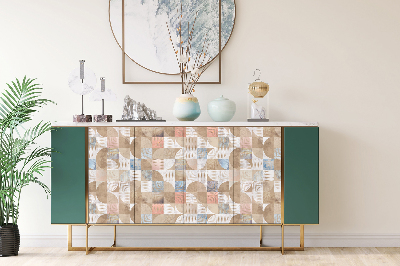 Decoratiefolie Vintage loft klassiek patroon