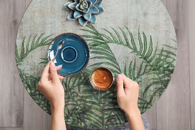 Wrapfolie keuken Loft varenbladeren