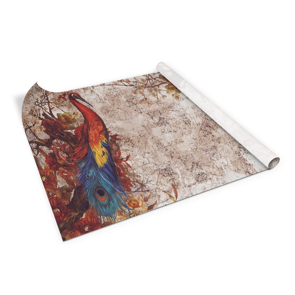 Meubelfolie Pauw vintage kunst