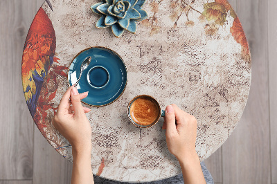 Meubelfolie Pauw vintage kunst