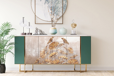 Decoratiefolie Bloemen aan de muur loft stijl