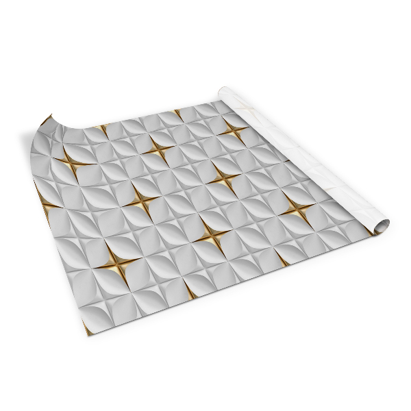 Wrapfolie keuken 3D-tegelpatroon