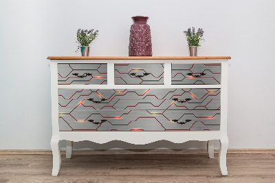 Meubelfolie Metaalabstractie