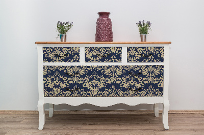 Decoratiefolie Damastpatroon