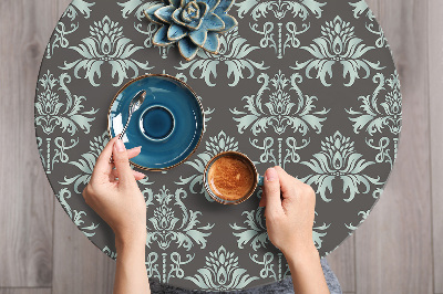 Meubelfolie Bloemen damastpatroon