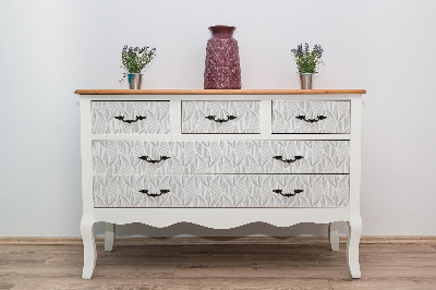 Wrapfolie keuken Geometrische bladeren