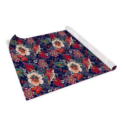 Decoratiefolie Bloemen volkspatroon