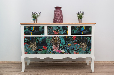 Decoratiefolie Tijgerjungle