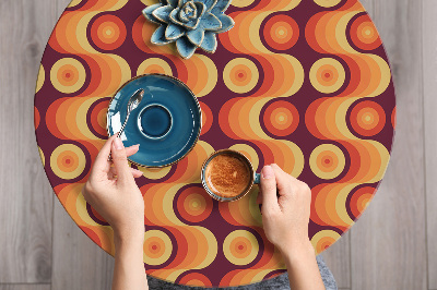 Wrapfolie keuken Retro jaren 70 patroon