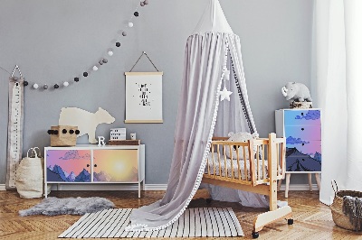 Meubelfolie Bergen van wolken