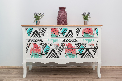 Meubelfolie Watermeloen abstractie