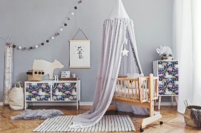 Meubelfolie Eenhoorn regenboog