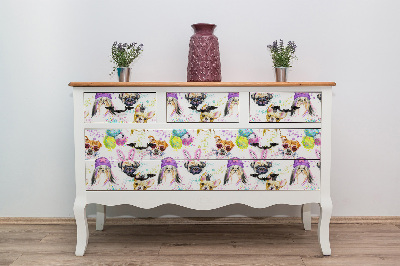 Decoratiefolie Hondenploeg