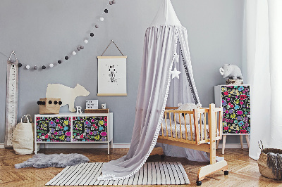 Meubelfolie jaren 80 90 patroon