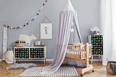 Decoratiefolie Kleurrijke sprites