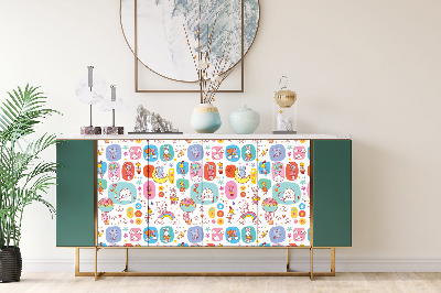 Decoratiefolie schattige dieren