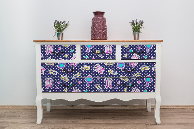 Wrapfolie keuken Kleine prinses