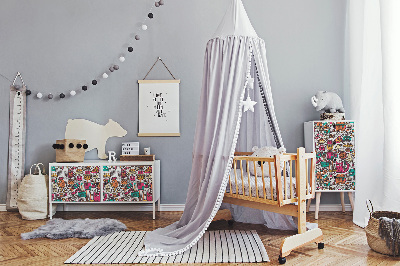 Decoratiefolie Doodle monsters