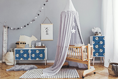 Wrapfolie keuken Panda's