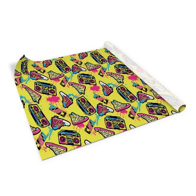 Meubelfolie Retro boombox-sneakers