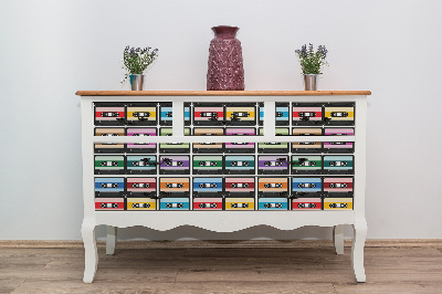 Decoratiefolie Retrocassettes