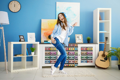 Decoratiefolie Retrocassettes