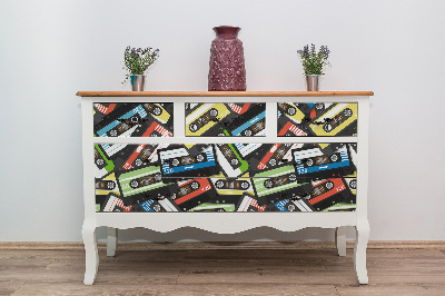 Wrapfolie keuken Oude cassettes