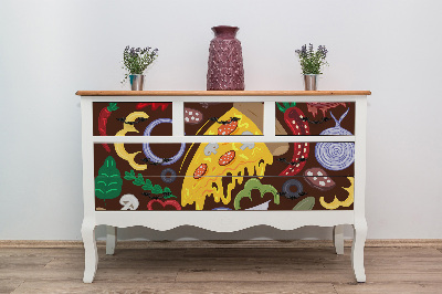 Wrapfolie keuken Pizza