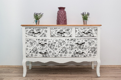 Wrapfolie keuken Pizzapunten