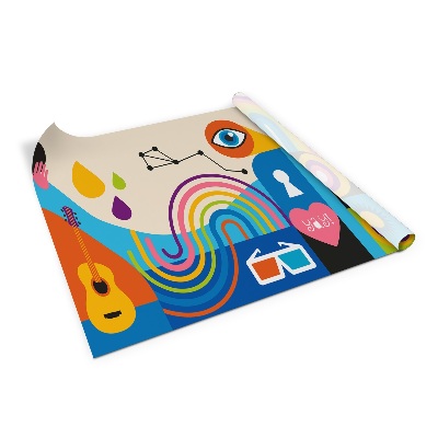 Decoratiefolie Straatkunst pop-art