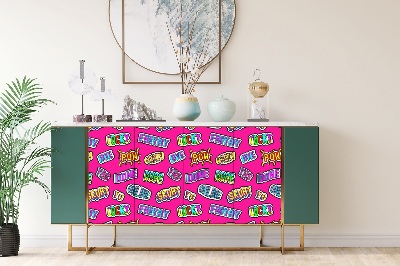 Wrapfolie keuken Pop-art