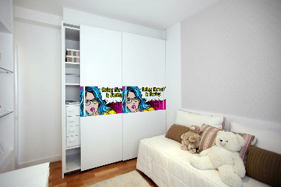 Decoratiefolie Pop-art