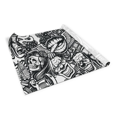 Wrapfolie keuken Schedel tatoeage