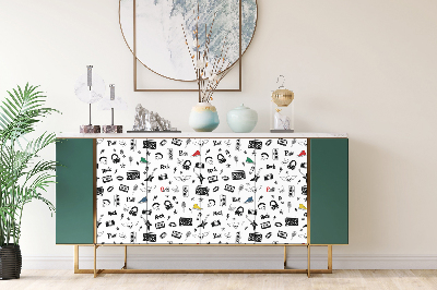 Meubelfolie Punkrock