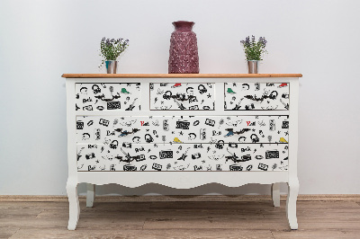 Meubelfolie Punkrock