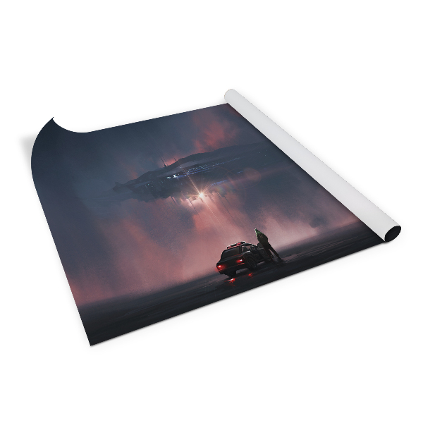 Meubelfolie Buitenaards UFO-schip