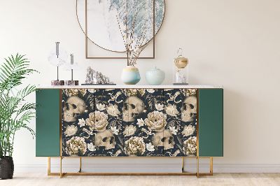 Decoratiefolie Vintage schedels