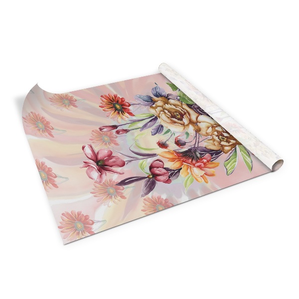 Wrapfolie keuken Vintage bloemen