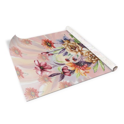 Wrapfolie keuken Vintage bloemen