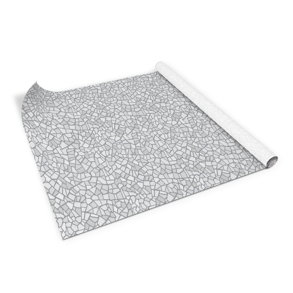 Wrapfolie keuken Grijze mozaïek