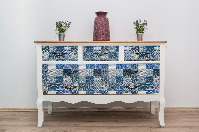 Meubelfolie Mix van patronen