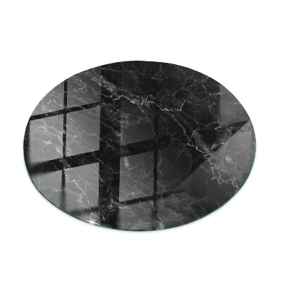 Rond tafelblad Marmer met fijne aderen