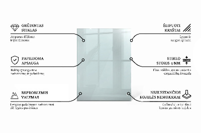 Rechthoekig tafelblad transparant
