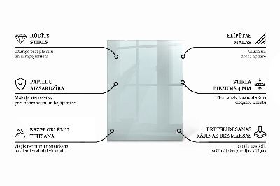 Rechthoekig tafelblad transparant