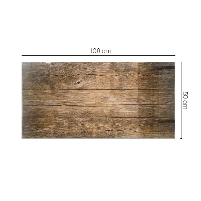 Tafelblad van glas Planken in natuurlijke stijl