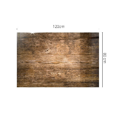 Tafelblad van glas Planken in natuurlijke stijl